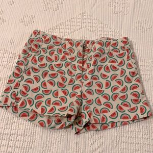 GUC Crewcuts Frankie watermelon print girl shorts
